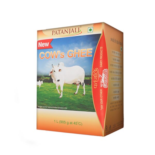 Patanjali Cow\'s Ghee, 1L(1 kg)