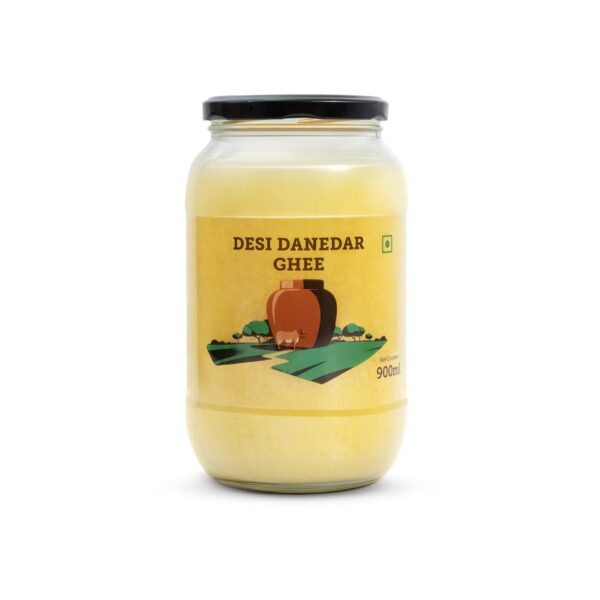 Country Delight Desi Danedar Ghee 900 Ml | Cow Ghee Pure (Pack Of 1)