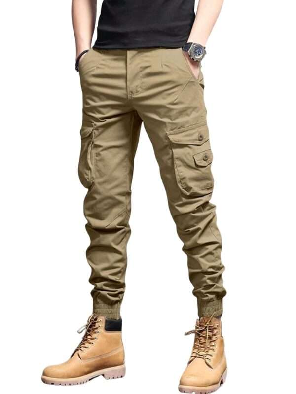 Buy Lymio Men Cargo | Men Cargo Pants | Men Cargo Pants Cotton | Cargos for Men (Cargo-09-12) (XL, Khakhi) at Amazon.in