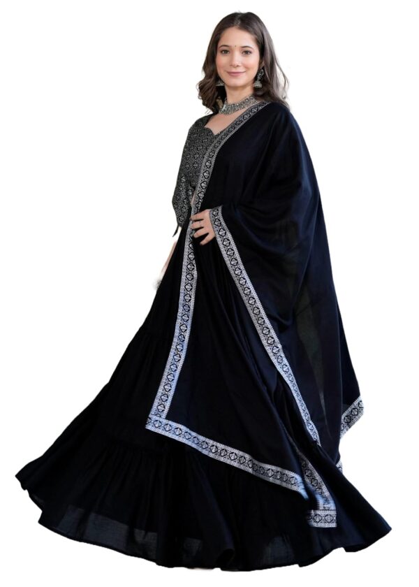 Daevish New Rayon Printed Traditional Lehenga Choli With Dupatta Set For Women | Women Fastive Lehenga Choli With Dupatta Set