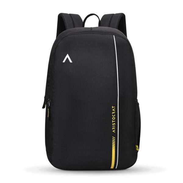 Aristocrat Nova Laptop Backpack - Black/School bag