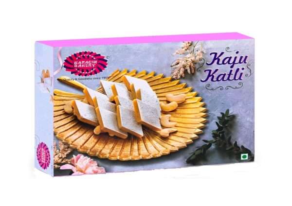 Karachi Bakery Kaju Katli 200gm | Kaju barfi | Indian Sweet | Made with Cashew | Mithai | Diwali Sweet | Festive Sweet