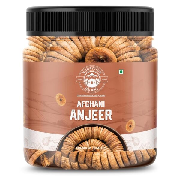 Afghani Anjeer Figs - Afghanistan Dry Anjir (Dried Figs) Dry Fruits - Afghanistan Anjir Dry Fruits Fresh and Healthy | (250 Gm)