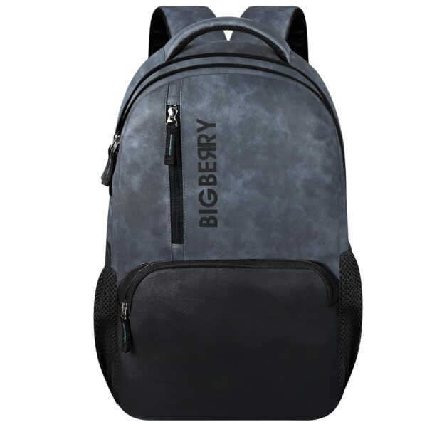 BIGBERRY Newage Rodeo 28 Ltrs leatherite/faux leather Backpack with Multiple Compartments & organiser