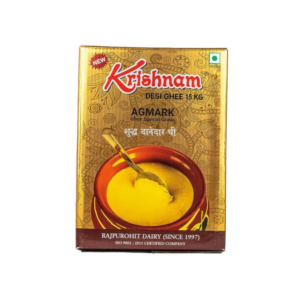Krishnam Desi Ghee 15 Ltr Tin