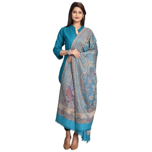 SWI STYLISH Women\'s Woven Wool Shawl