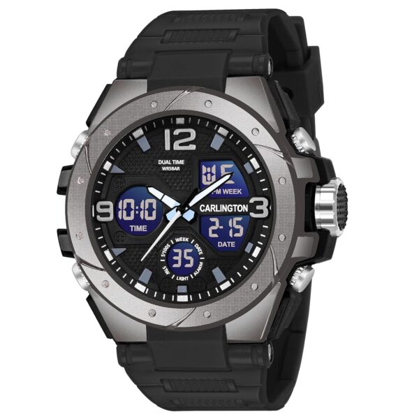 Carlington Resin Endurance Analog-Digital Sports Watch for Men and Boys - CT9105 Series One